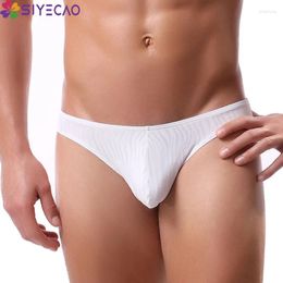 Sous-pants 2024 Men de sous-vêtements sexy Briefs respirants Bikini Gay Homme Potte Homme Calzoncillos Hombre Cueca