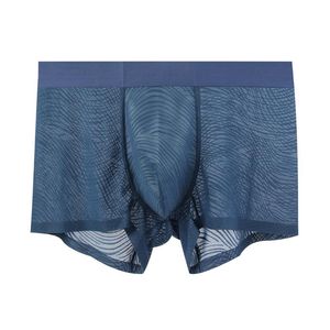 Sous-pants 24 heures sur 24 pouvènes à eau fraîche Panty Rondronne Imprimerie U-Convex Sous-vêtements à la mode Homme High Elastic Four-Cornersunde