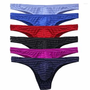 Mutande 3/6 Pack Mens Biancheria Intima Sexy Slip Perizoma Gay Pene Pouch Vita Bassa Maschile Slip Homme Mutandine Bikini Hombre Sospensorio