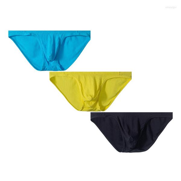 Calzoncillos 3 unids/lote, calzoncillos para hombre, ropa interior sexi para hombre, bragas masculinas de algodón, tanga, elevación de cadera, suave, envío gratis, hombre Gay