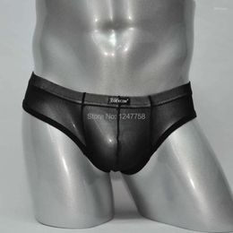 Onderbroek 3 stcs/lot heren sexy zie door mesh mini bokser ondergoed bulge bikini boksers
