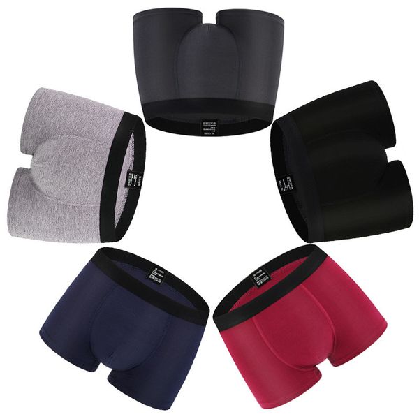 Caleçon 4 Pack Hommes Boxers Sous-Vêtements Fibre De Bambou Sexy Boxershorts Hommes Pantalon Respirant Homme Culotte Calecon Homme Ondergoed Mannen 230420