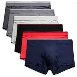 Onderbroek 4XL Plus Boxers Mannen Boxershorts Boxer Ondergoed Homme Losse Macho Onderbroek Modal Cueca Masculina