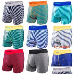 Onderbroeken 5 kleuren heren ondergoed boxershorts Vibe Modern Fit /Tra met Fly Drop levering kleding heren Otmf7