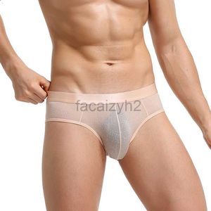 Onderbroek 5 Pack Mens Boxer Briefs Heren Briefs Sexy dunne nylon Fuji Jacquard ondergoed Breathable herenondergoed