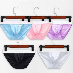 Slip 5PCS Sexy Mens Briefs Jockstrap Bugle Pouch Sissy Underwear High Fork Gay Panties Cueca Calzoncillos Bikini Tanga à séchage rapide