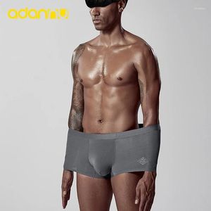 Calzoncillos Adannu Brand Men Underwear Boxers Sexy Modal Ropa Ropa Interior Hombre Boxer Shorts Gay Brass Calzoncillo