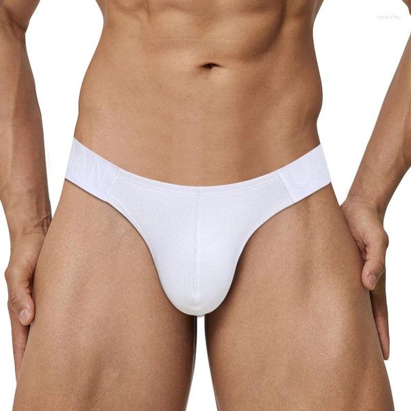 Calzoncillos ADANNU Ropa interior Hombres Calzoncillos Algodón U Convexo Bragas para hombre Cómodo Hombres Breve Bikini Cintura baja Transpirable Hombre Slip