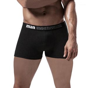 Onderbroek aankomst katoen ondergoed ondergoed heren bokser homme print lage taille mannen shorts boksers lang transparant