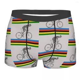 Onderbroeken Bike Biker Cycle Bicycle Racing World Cycling UCI Tour Slipje Herenondergoed Print Shorts Boxershorts