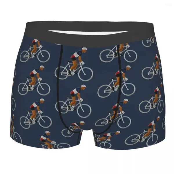 Calzoncillos Bike Biker Cycle Racing Francais Homme Bragas Ropa interior para hombres Pantalones cortos sexy Boxer Briefs