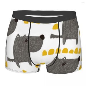 Mutande Boxer Uomo Intimo Mutandine maschili Cani carini Pantaloncini Comodi Homme