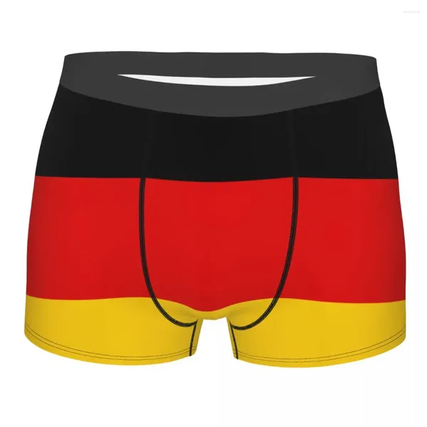 Calzoncillos Boxer Hombres Ropa Interior Bragas Masculinas Pantalones Cortos Bandera De Alemania Cómodo Homme