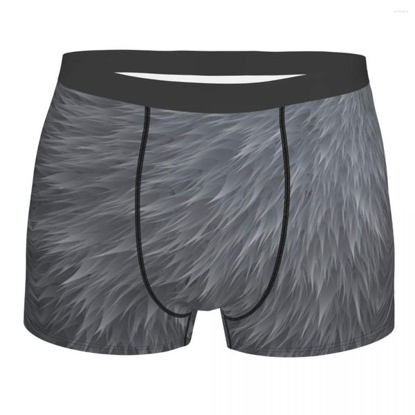 Caleçon Boxershorts Hommes Culotte Confortable Ensemble Peau Cacher Texture Sous-Vêtements Homme Boxer