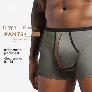 Caleçon Garçons Soutien Scrotal Sous-Vêtements Cycle De La Jeunesse Masculine Respirant Séparation Sexe Boxer Étudiant Confortable Avec Trou De Pénis