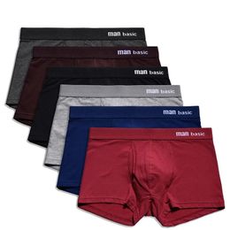 Onderbroeken Merk Boxers Heren Shorts 3 STKS Hoge kwaliteit katoen Comfortabel ondergoed Mannelijke jongen bodysuit Onder broek Effen voorzien Maat S3XL 231019
