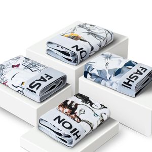 Onderbroek Merk Mannen Boxer Shorts Katoen Heren slipje met Print Youth Top Grade Sexy Ondergoed Man Ademend Heren Geschenken