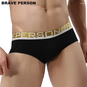 Onderbroek dappere persoon merk heren ondergoed mannelijke bokser shorts katoen mode sexy kleine boksers mannen aankomsten b1160