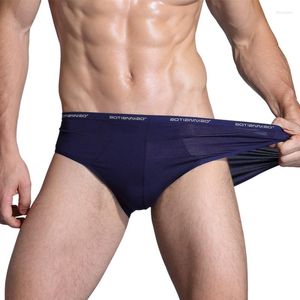 Caleçons en vrac respirant Sexy sous-vêtements masculins shorts confortables support de sol caleçons caleçons