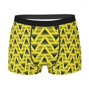 Onderbroeken Gekneusd Banaan Geometrisch Katoenen Slipje Herenondergoed Print Shorts Boxershorts