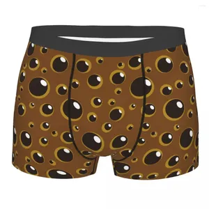 Onderbroek Bubble Cartoon Man Ondergoed Tapioca Ballen Boxershorts Slipje Humor Mid Taille Voor Homme