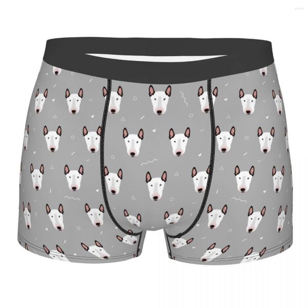 Sous-pants Bull Terriers Gift Men's Underwear for Animal Dog Lover Boxer Shorts Pantes Novelty Breathable Homme S-XXL