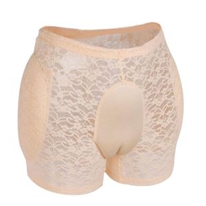 Calzoncillos Camel Toe Ropa interior Sissy Crossdressing Gaff Falsa vagina Bragas Fake Panty Shapewear para transgénero Shemale275m