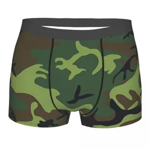 Onderbroeken Camouflage Leger Militaire Gezicht Homme Slipje Mannelijke Ondergoed Print Paar Sexy Set Calecon