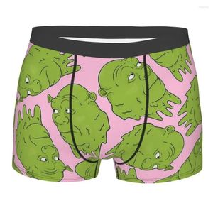 Caricature caricaturé Shrec Green Comedy Film Shrekface Homme Panties Mens Underwear Sexy Shorts Boxer Briefs Polyester