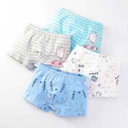 Sous-pants boxer pour enfants confortable coton pur boys boys et small enfants culant de gant de sous-vêtements shorts