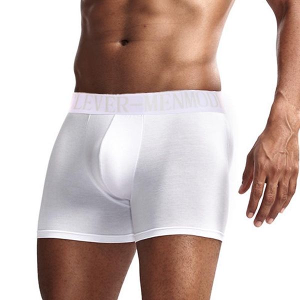 Calzoncillos CLEVER-MENMODE Hombres Sexy Hip Shaper Acolchado Boxers Esponja extraíble Push Up Copa Interior Ropa interior BuEnhancer Briefs CMF888Unde