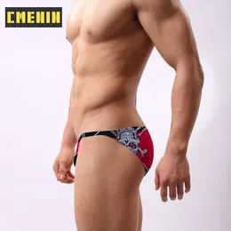 Sous-pants cmenine coton gay sous-vêtements sexy men jockstrap salets logo bikini masque masculin cuecas ad7302