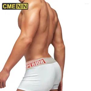 CMENIN Heren Boxershorts Sexy Ondergoed Katoen Zacht heren Boxer Mannelijke Sissy Panties Bikini Homo Zwembroek Boxers