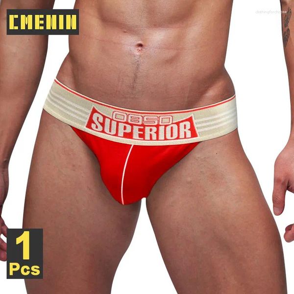 Sous-vêtements CMENIN Sexy Mens Sous-vêtements Slips Poche Cuecas Homme Coton Bikini Sissy Culotte Haute Coupe Mâle Gays Slip Hommes