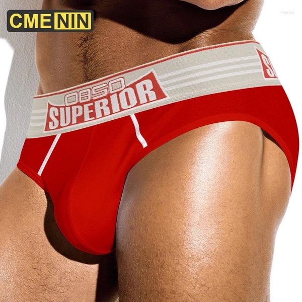 Calzoncillos Cmenin Sexy Mens Ropa interior Calzoncillos Algodón Sissy Bragas Hombres Slip Bikini Natación Troncos Gay Jockstrap Transpirable Breve