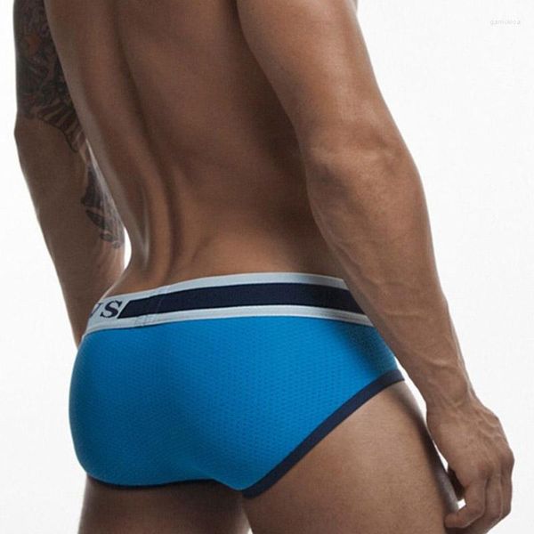 Sous-vêtements en coton pour hommes, culottes masculines, sous-vêtements Gay, Sexy, pénis, slips en bambou, exotique, Tanga Cuecas