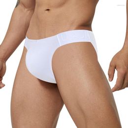 Sous-vêtements Cueca Gay Sous-vêtements pour hommes Slip en coton pour hommes Slip taille basse pour hommes Bikini respirant U Convex Drop