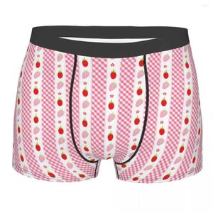 Sous-pants personnalisés cool Sarah Kay Strawberry Boxers Shorts Panties Male Male Briefes Painter Artiste Artiste Sous-vêtements