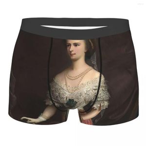 Caleçon personnalisé impératrice Sisi Elisabeth d'autriche sous-vêtements hommes Breathbale Franz Russ le jeune Boxer