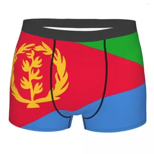 Sous-pants Custom Erythrea Flag Underwear Men Houstable Boxer Briefs Shorts Soft For Homme
