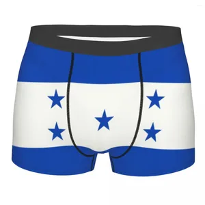 Onderbroeken Aangepaste Honduras Vlag Ondergoed Heren Breathbale Boxershorts Shorts Slipje Zacht voor mannen