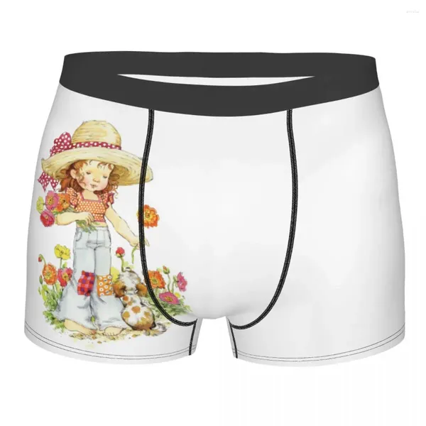 Sous-pants Male personnalisé Cool Sarah Kay Dog sous-vêtements pour enfants Painter Artiste Boxer Brief