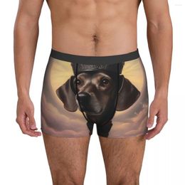 Caleçon sous-vêtement pour chien mystique gothique Sublimation Boxer Shorts homme culotte drôle slips cadeau d'anniversaire