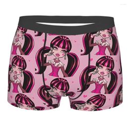 Sous-pants Doll Draculaura Classic Homme Paleties Man Underwear Print Shorts Boxer Briefs