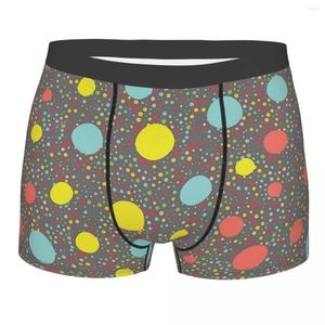 Boxer à pois pour hommes, slip à pois, hautement respirant, short imprimé de qualité, cadeaux d'anniversaire