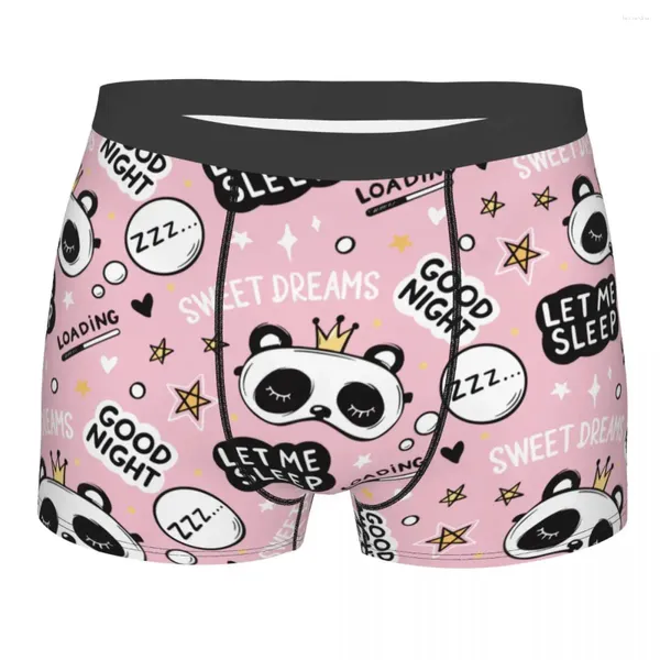 Calzoncillos Dream Panda Homme Bragas Pantalones Cortos Boxer Calzoncillos Ropa Interior para Hombres Cómodo