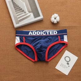 Sous-pants E Consultable Multicolor Fashion Casual Men's Underwear's confortable Briefs Sexy All-Match Sexe Low Basse