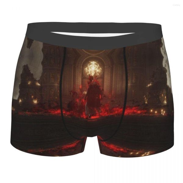 Calzoncillos Elden Ring Game Valkyrie Malenia, bragas de algodón, ropa interior masculina, pantalones cortos cómodos, calzoncillos tipo bóxer