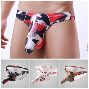 Slip Nez d'éléphant Hommes Silky Penis Sleeve Pouch Briefs Soft Panties Sexy Underwear Comfort Knickers