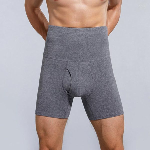 Calzoncillos EVES para hombre, ropa interior con Control de barriga, pantalones cortos de compresión corporal, entrenador de cintura alta, ropa moldeadora adelgazante para el vientre, bóxer masculino